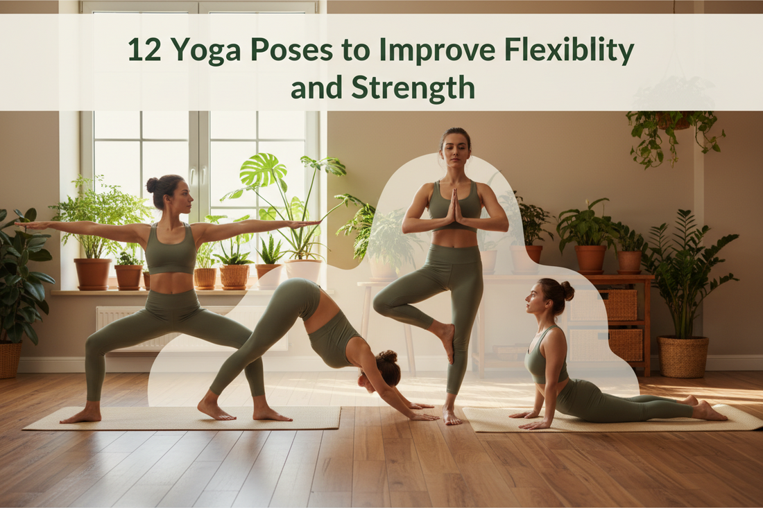 12 Yoga Poses to Improve Flexibility and Strength