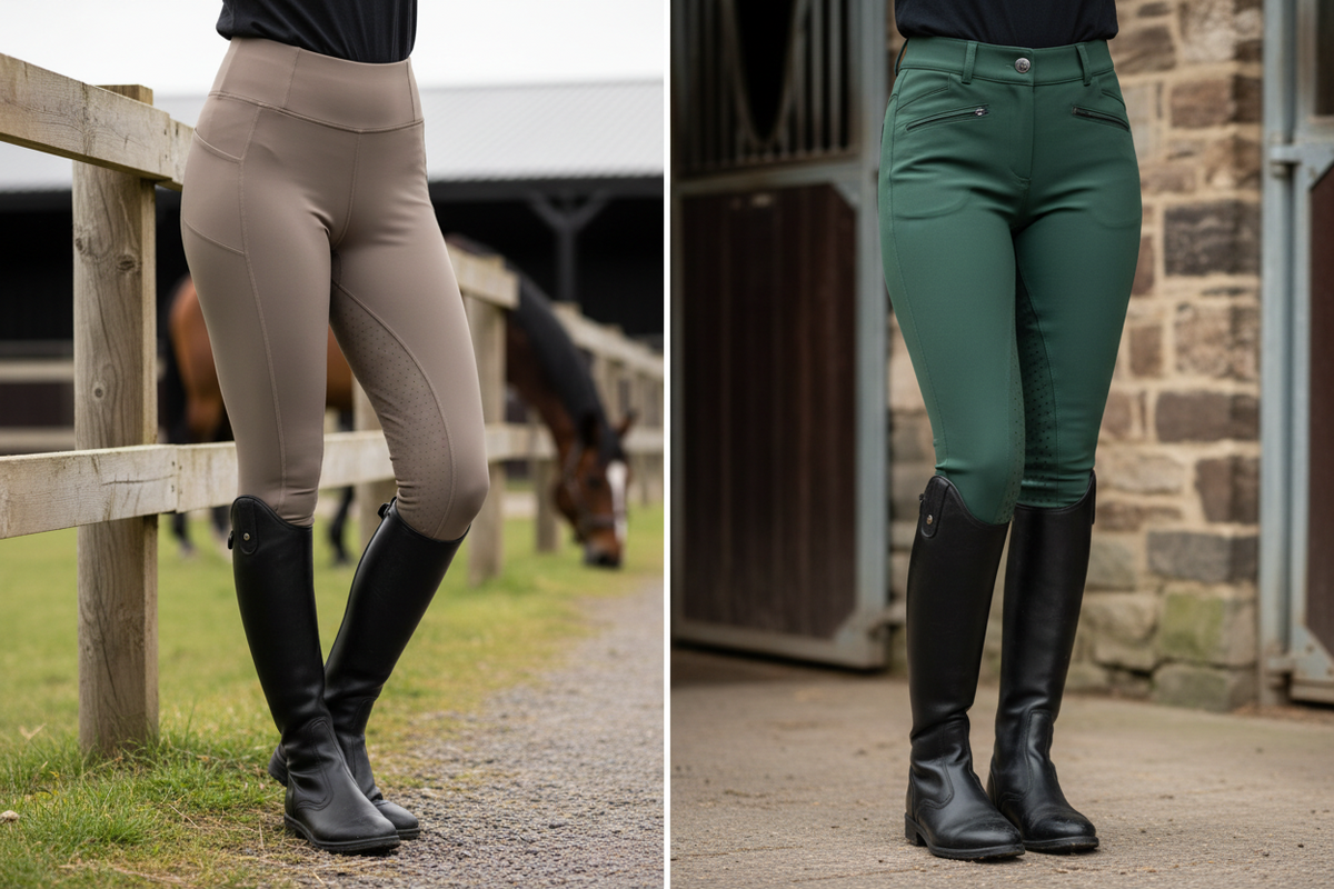 Leggings vs Tights: Which Is Better for Horse Riding? – 10 Key Differences Every Rider Should Know