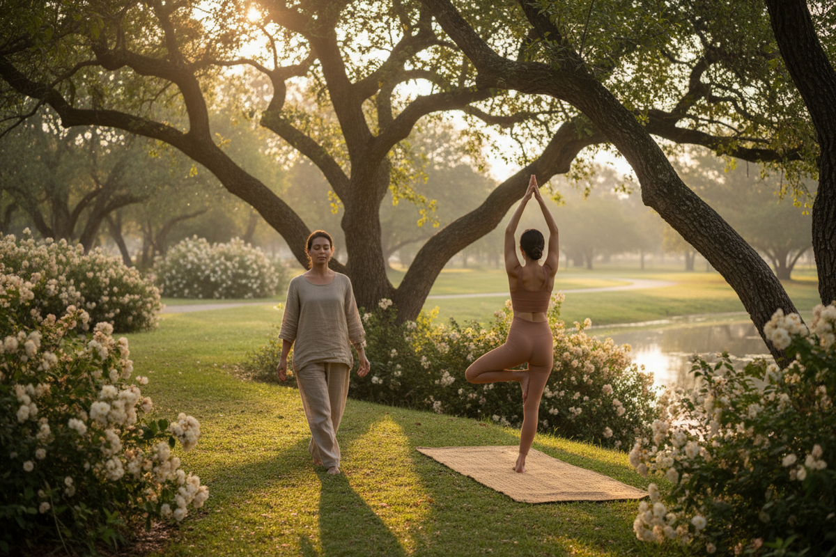 Mindfulness in Motion: Combining Meditation With Walking or Yoga