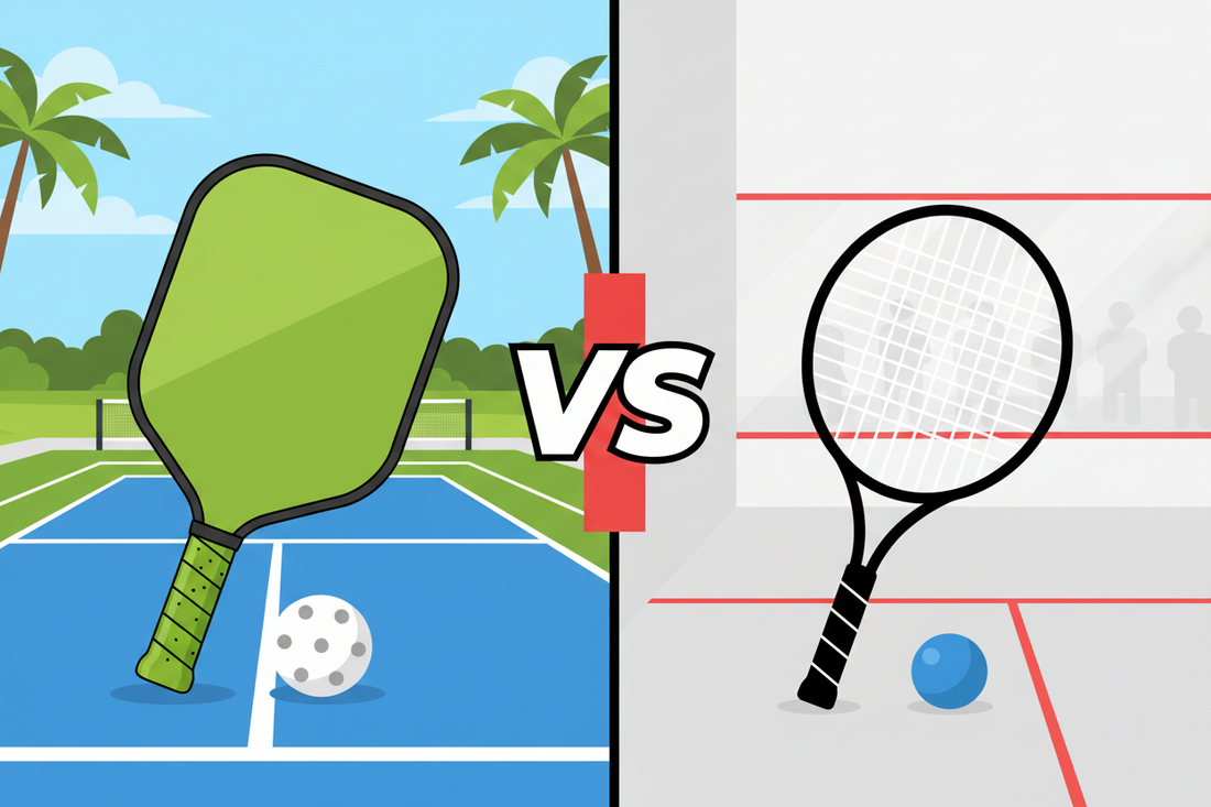 Pickleball vs. Racquetball: Court, Gear, and Learning Curve
