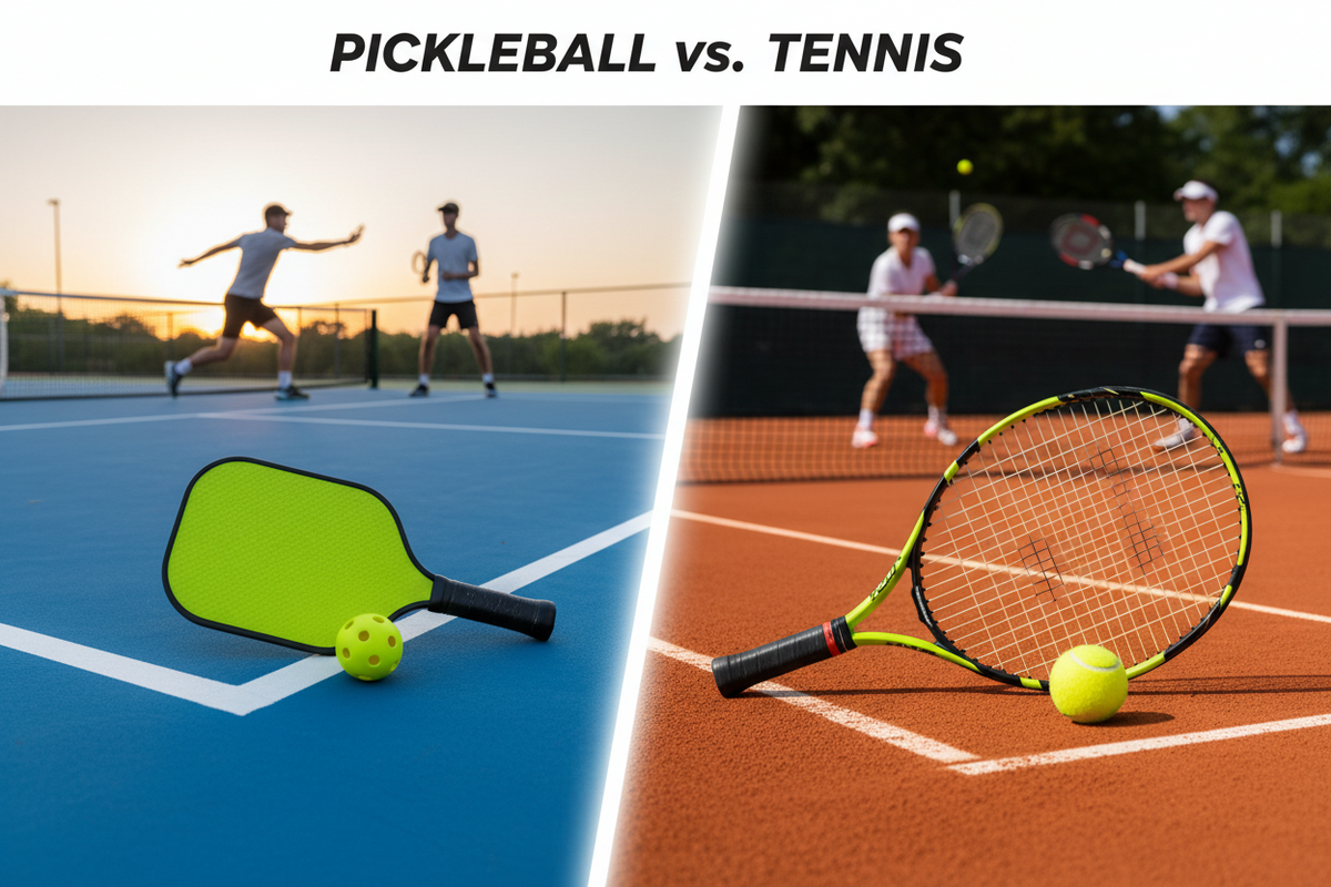 Pickleball vs. Tennis: A Comprehensive Comparison for Racket Sport Enthusiasts