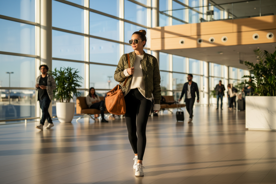 Yoga Pants for Travel: How to Choose a Comfortable Pair for Flights, Airports, and Long Days
