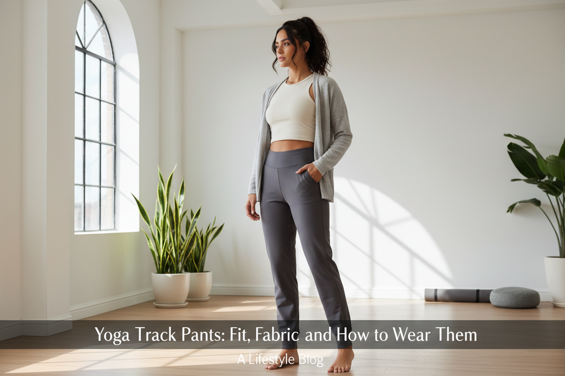 Yoga Track Pants: Fit, Fabric, and How to Wear Them