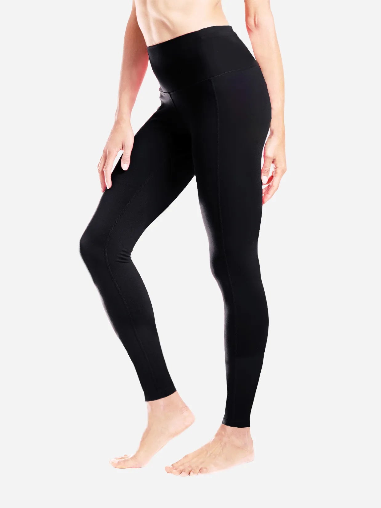Essential High Waisted Yoga Leggings, Petite image 0