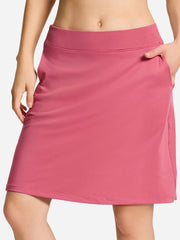 Modest Knee Length Skort, 4 Pockets, 20" image 0