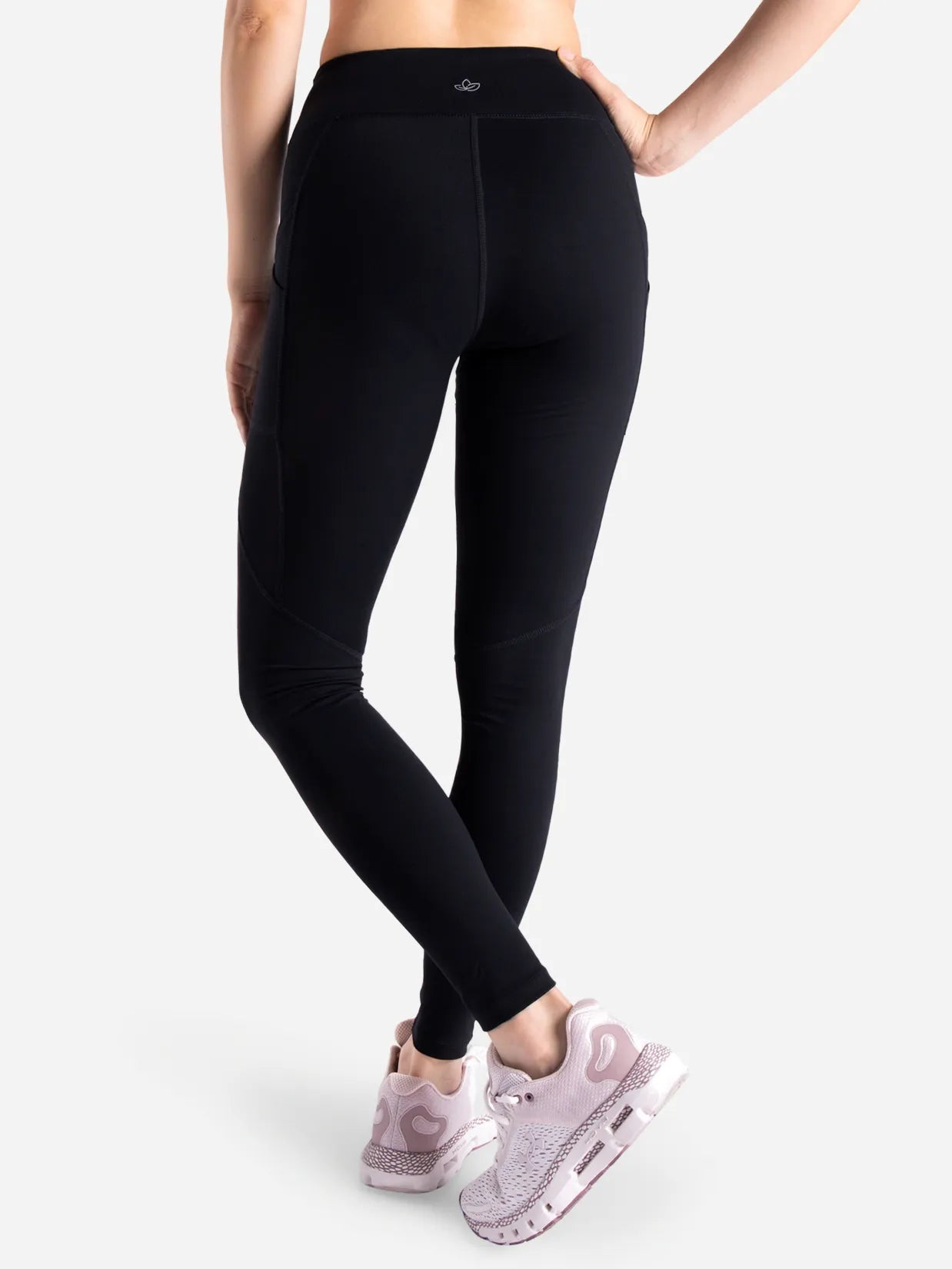 Essential High Waisted Yoga Leggings, Tall, Side Pockets image 2