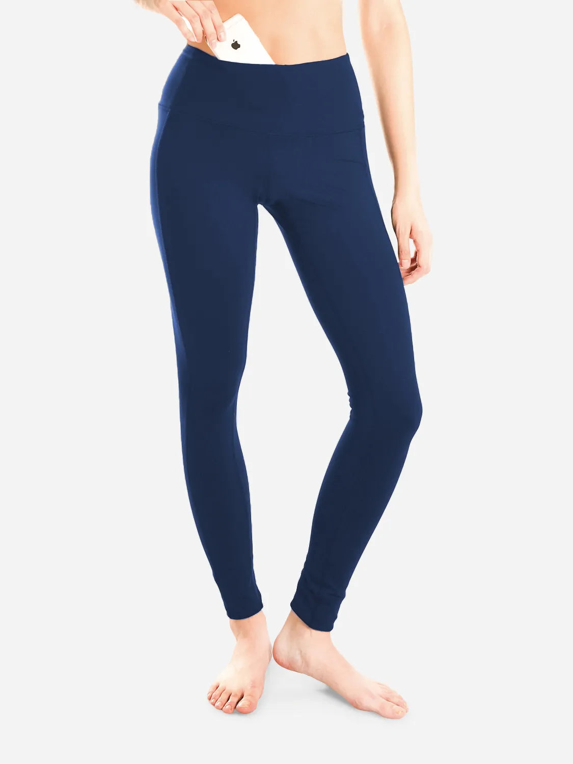Essential High Waisted Yoga Leggings, Petite image 2
