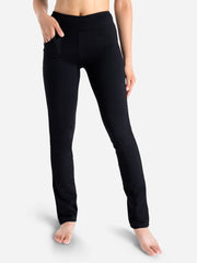 Straight Leg Yoga Pants, 5 Pockets image 0