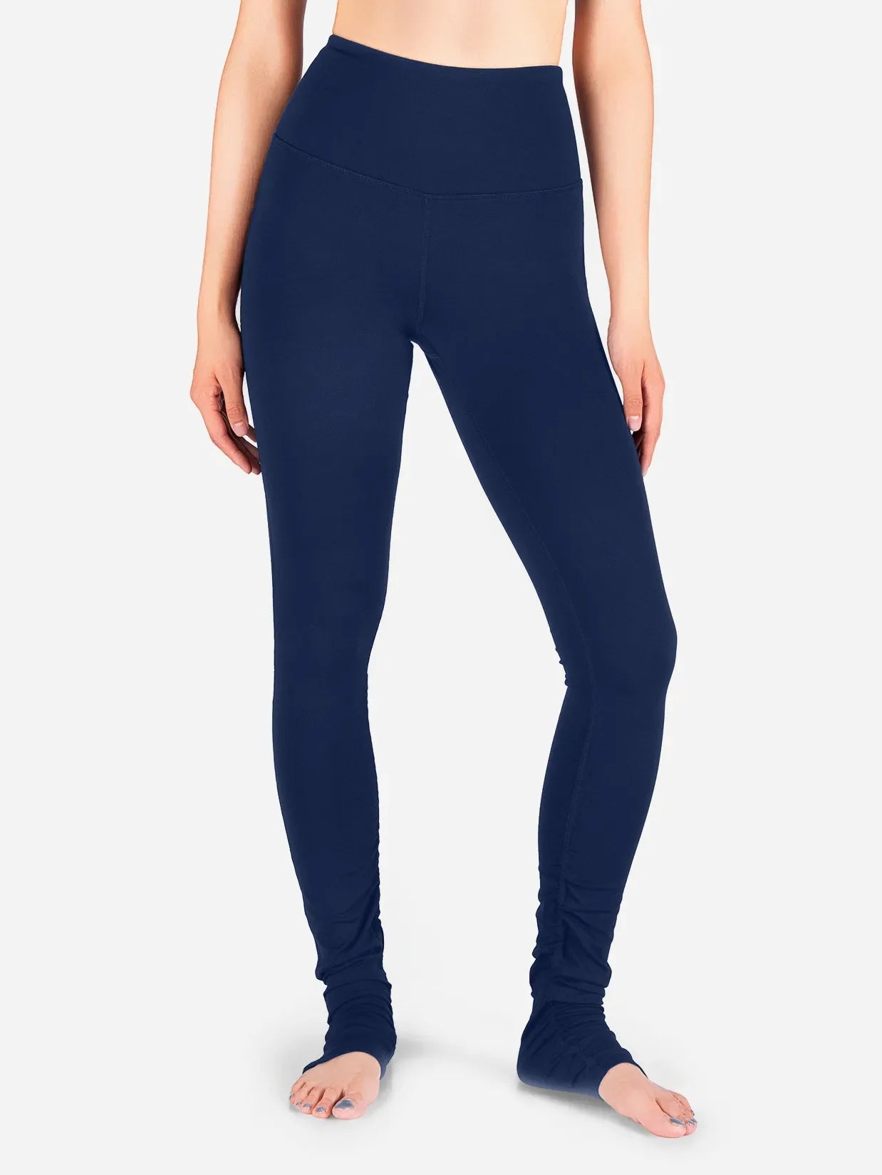 Goddess Over The Heel Leggings #color_Navy Blue