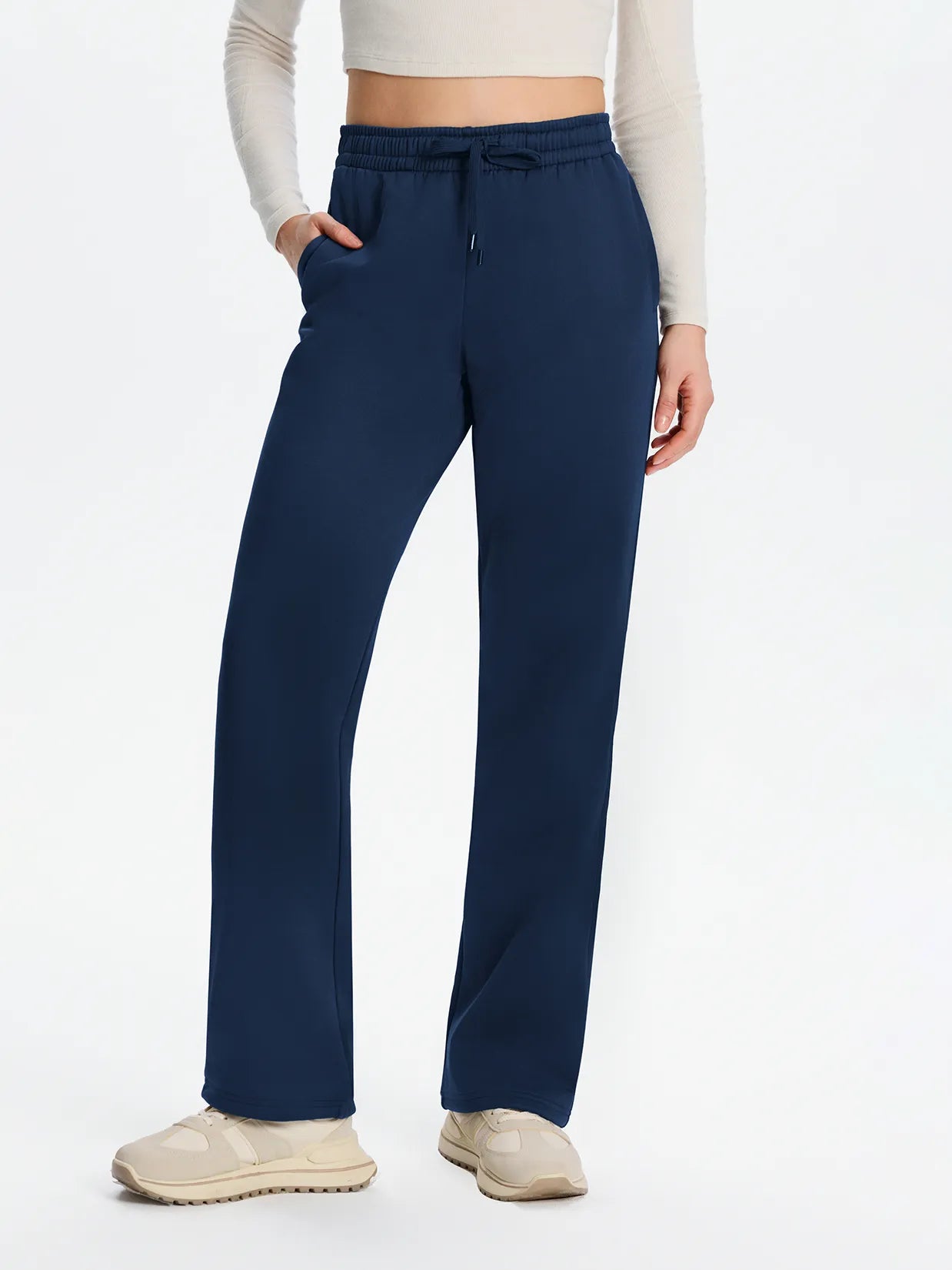 Fleece Lined Water Resistant Sweatpants image 0