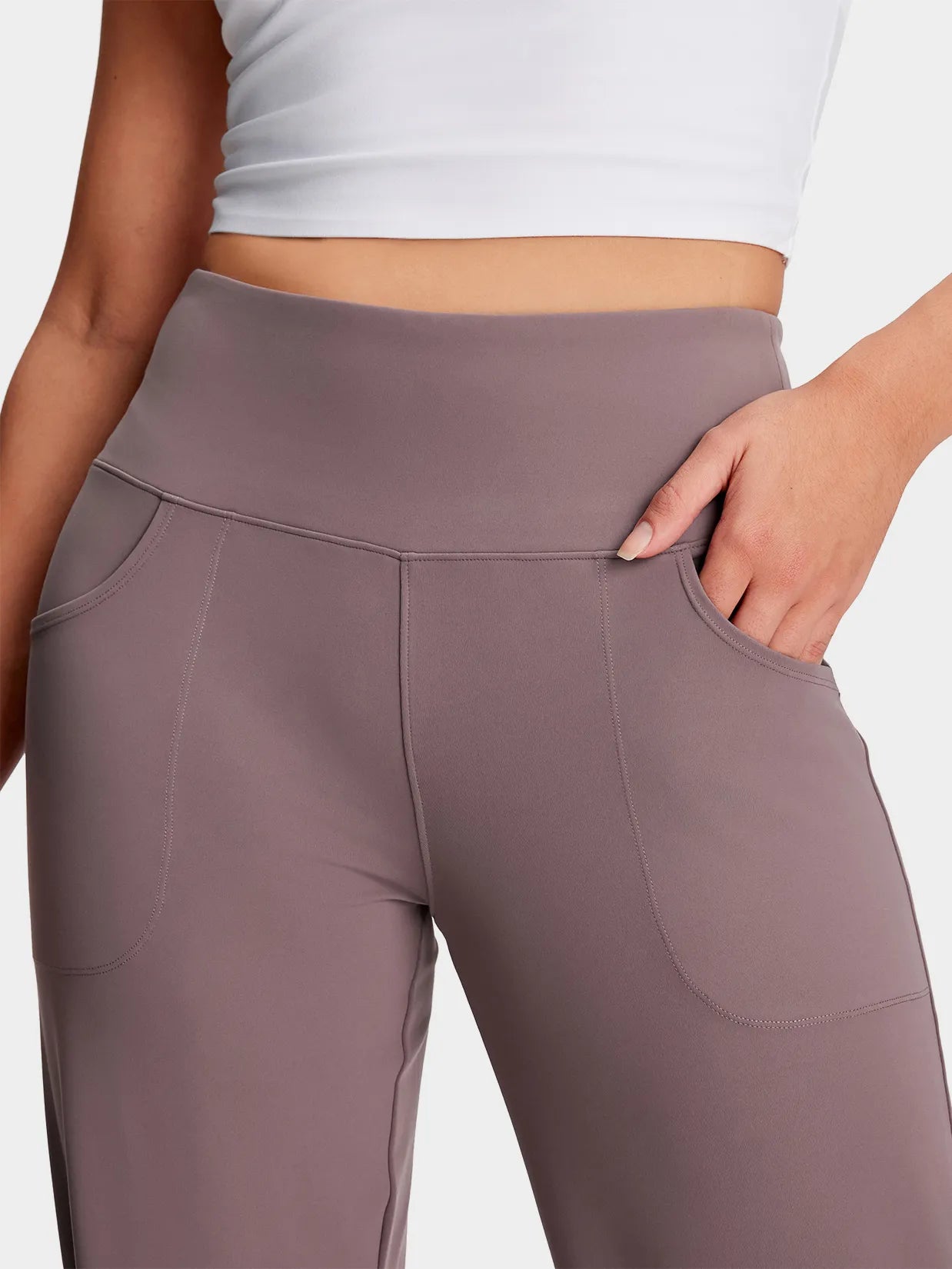 High Rise Wide Leg Pants image 2