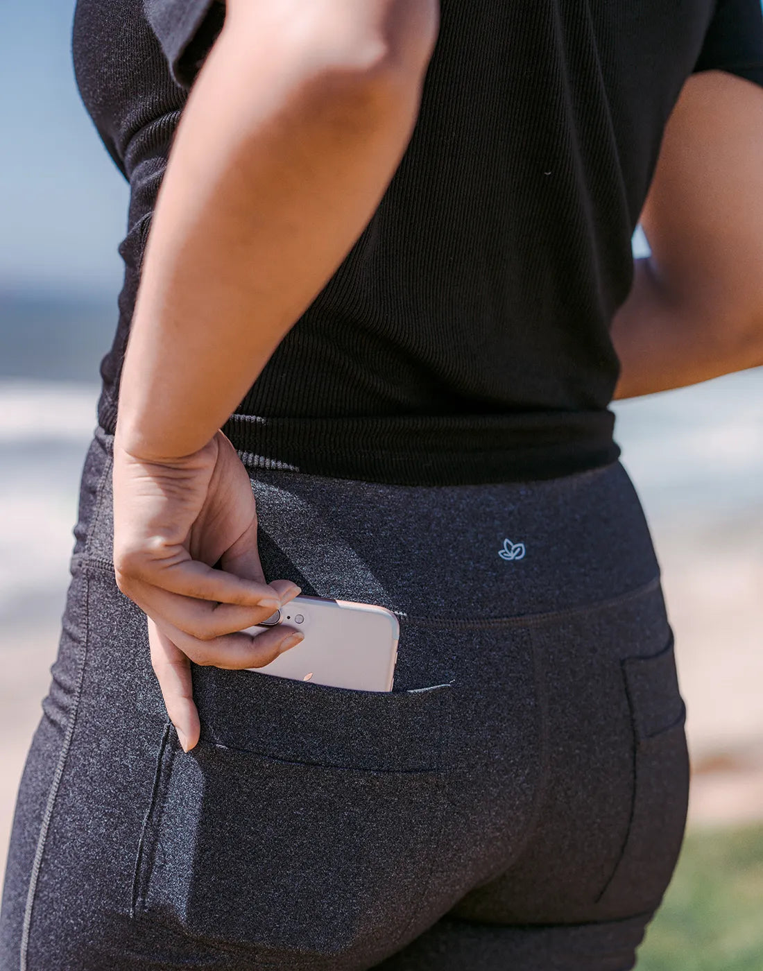 Essential Bootcut Yoga Pants, Back Pockets image 3