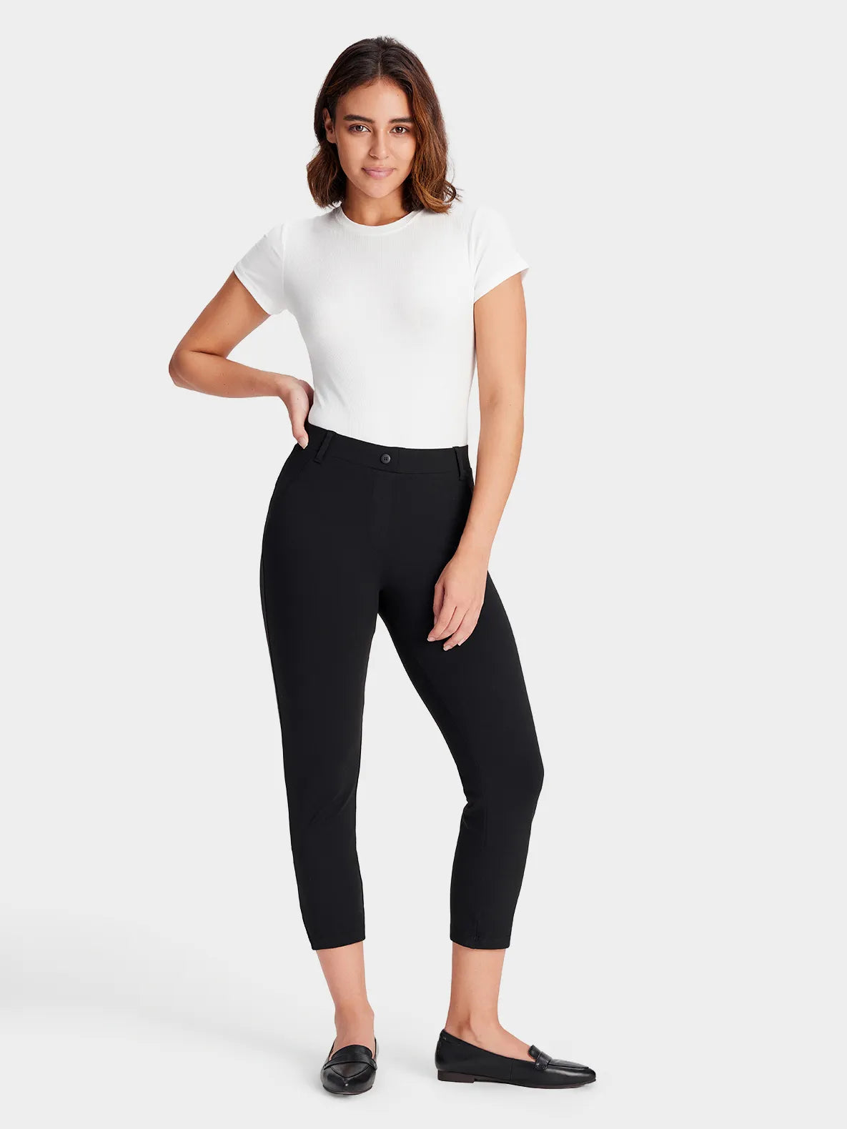 Capris Yoga Dress Pants - 21" image 3