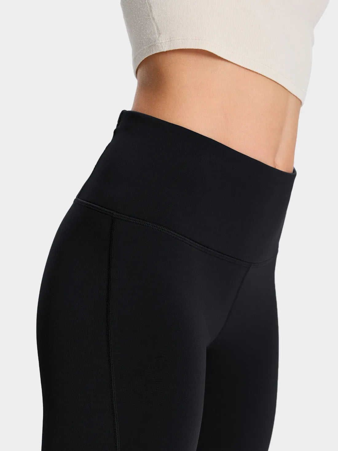 CozyWarmth Fleece Lined Flare Leggings image 2