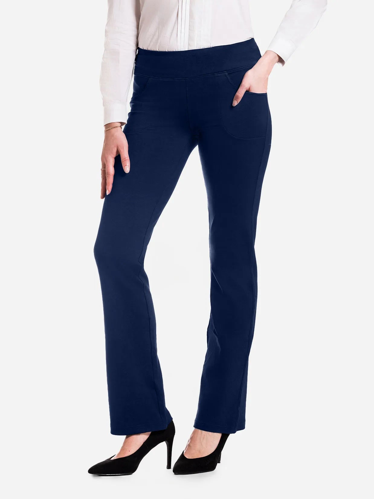 Bootcut Yoga Pants, 5 Pockets image 2