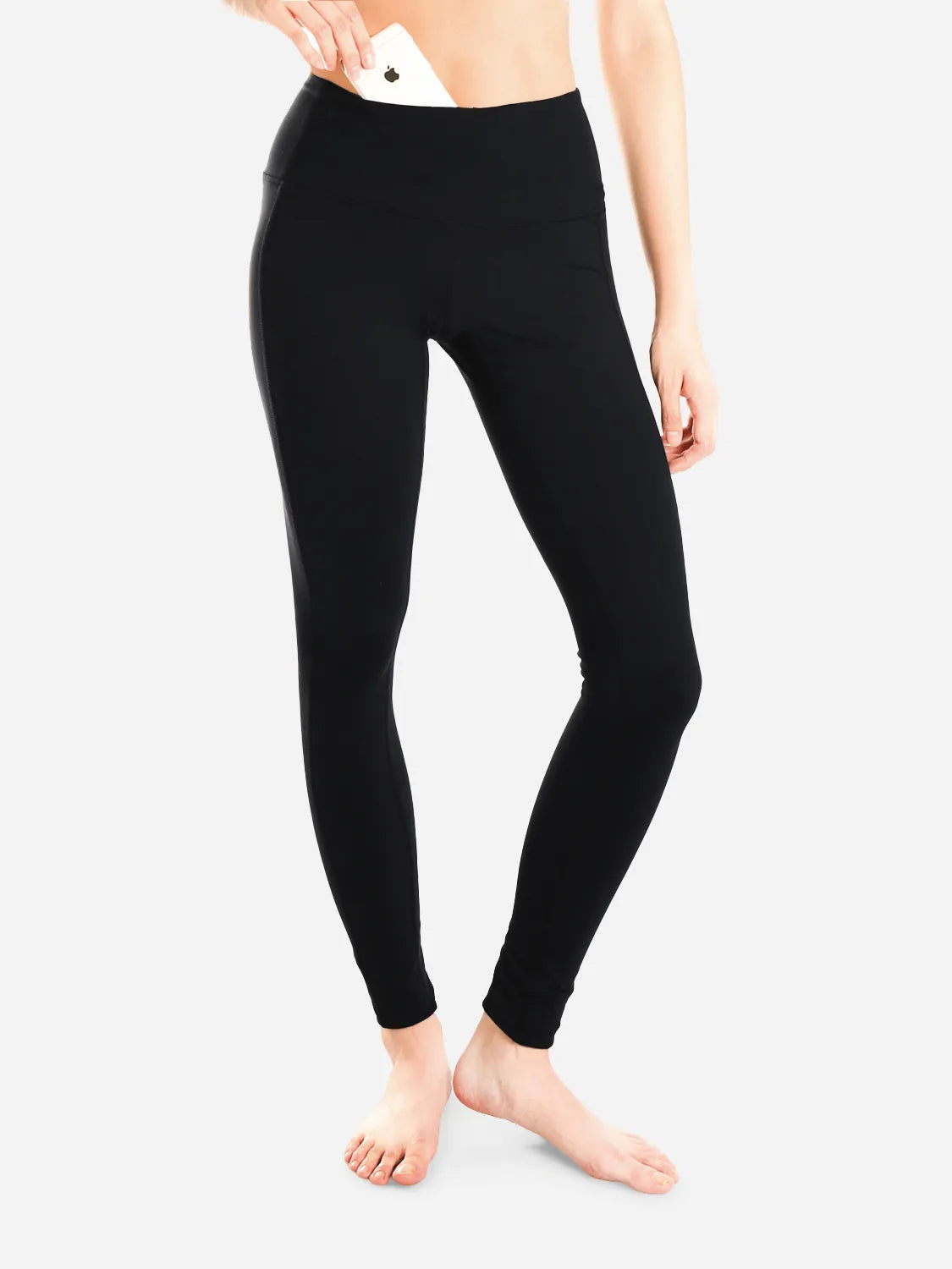 Essential High Waisted Yoga Leggings, Petite image 2
