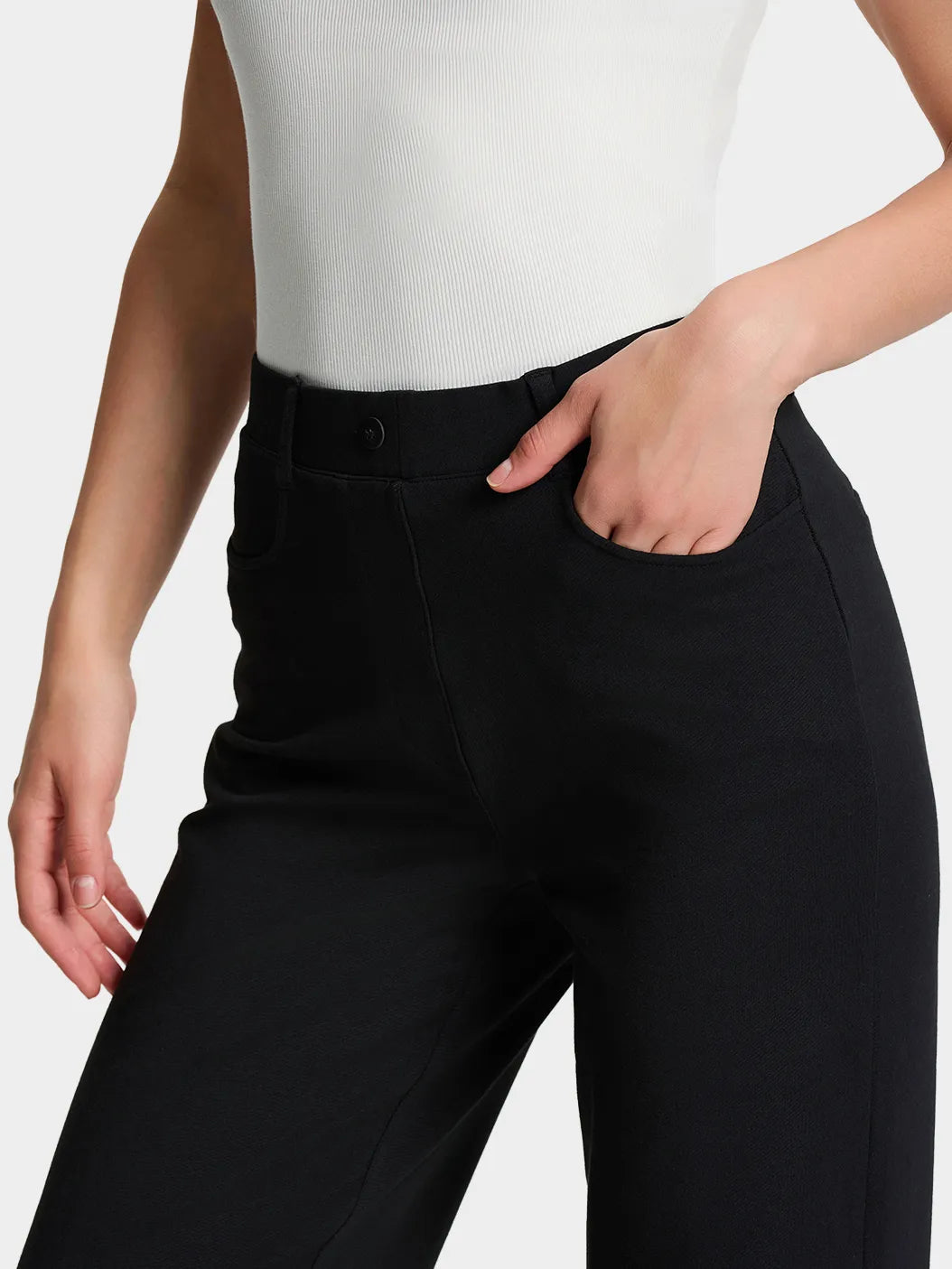 Stretch Relaxed Fit Dress Pants image 2