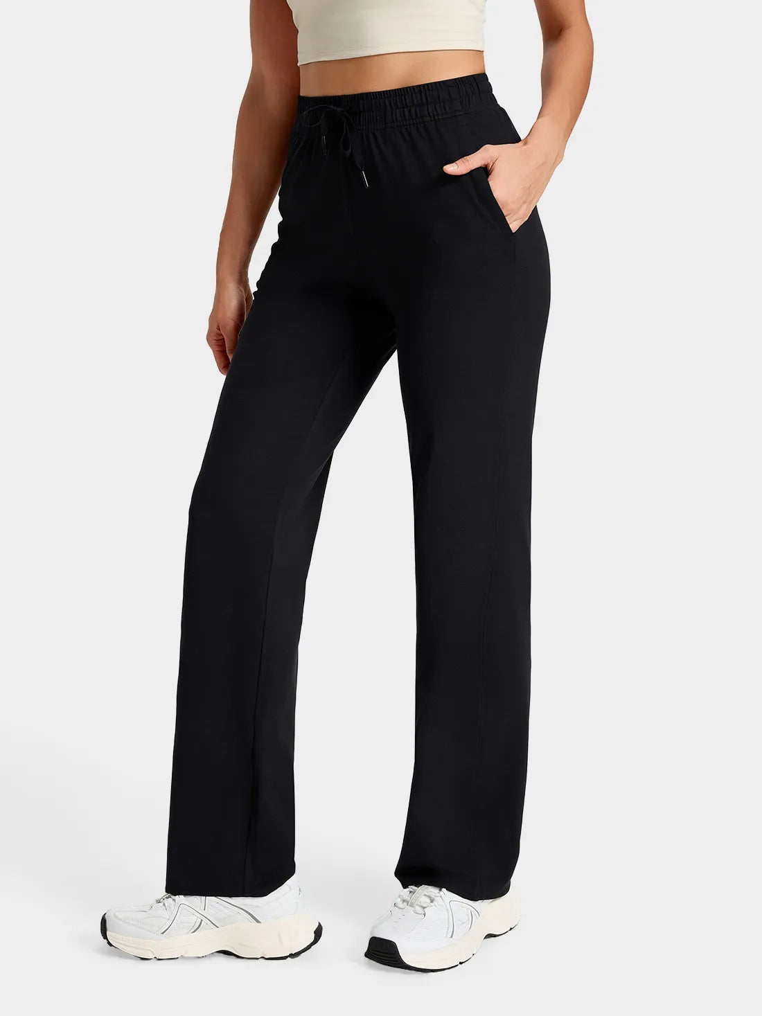 Ultra Soft Performance Straight Leg Yoga Pants image 1