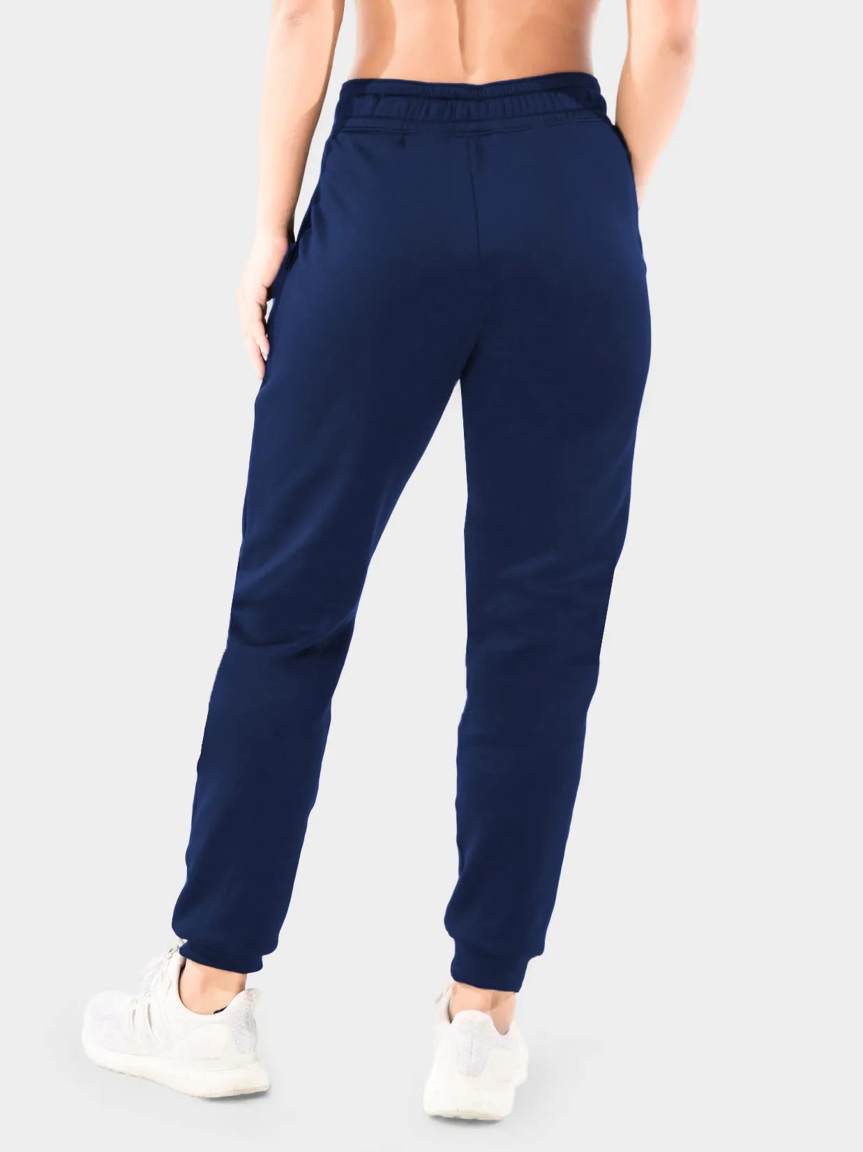 Fleece Lined Jogger Pants #color_Navy Blue