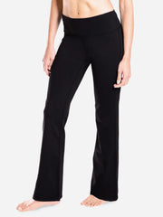 Essential Bootcut Yoga Pants #color_Black