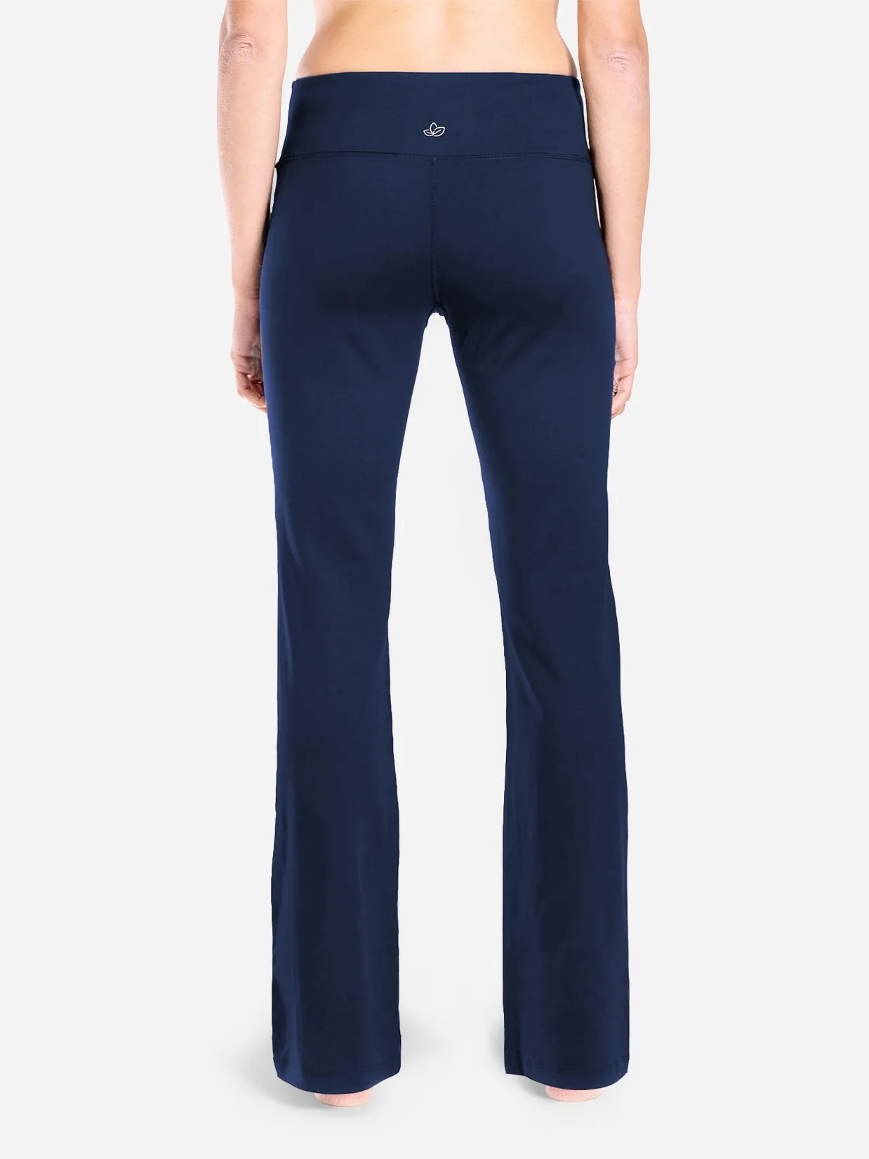 Essential Bootcut Yoga Pants #color_Navy Blue