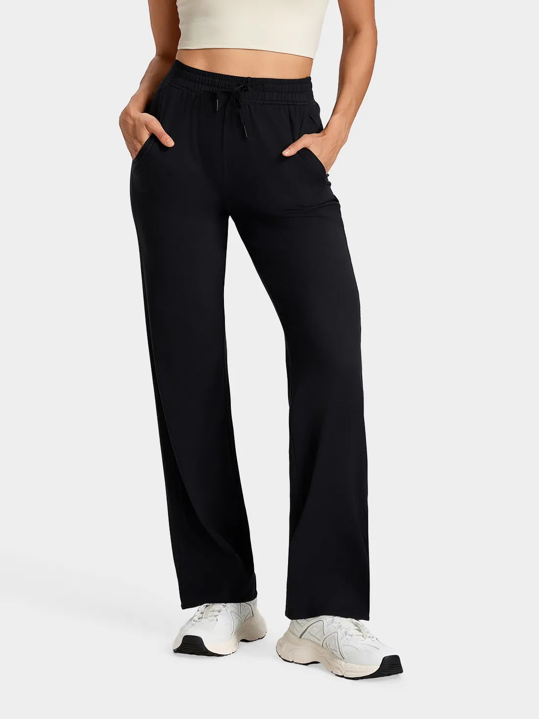 Ultra Soft Performance Straight Leg Yoga Pants image 0