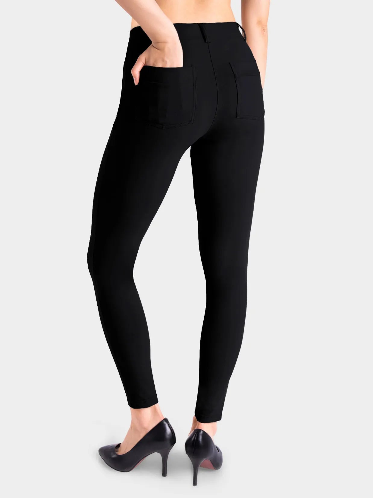 Skinny Yoga Dress Pants,4 Pockets image 1
