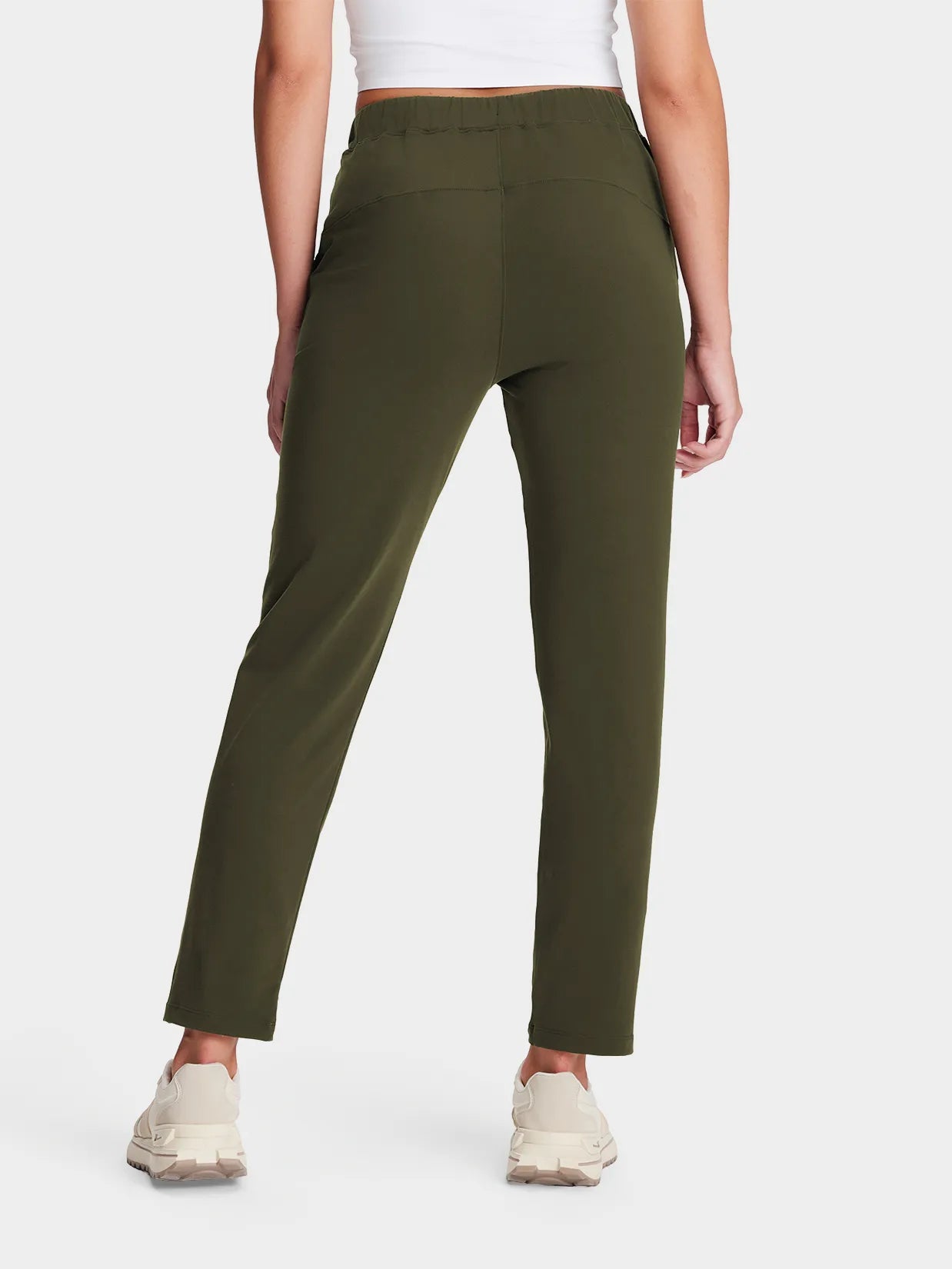 7/8 On The Go Casual Jogger Pants #color_Dark Olive