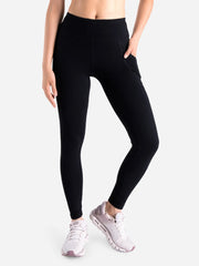 Essential High Waisted Yoga Leggings, Tall, Side Pockets image 0
