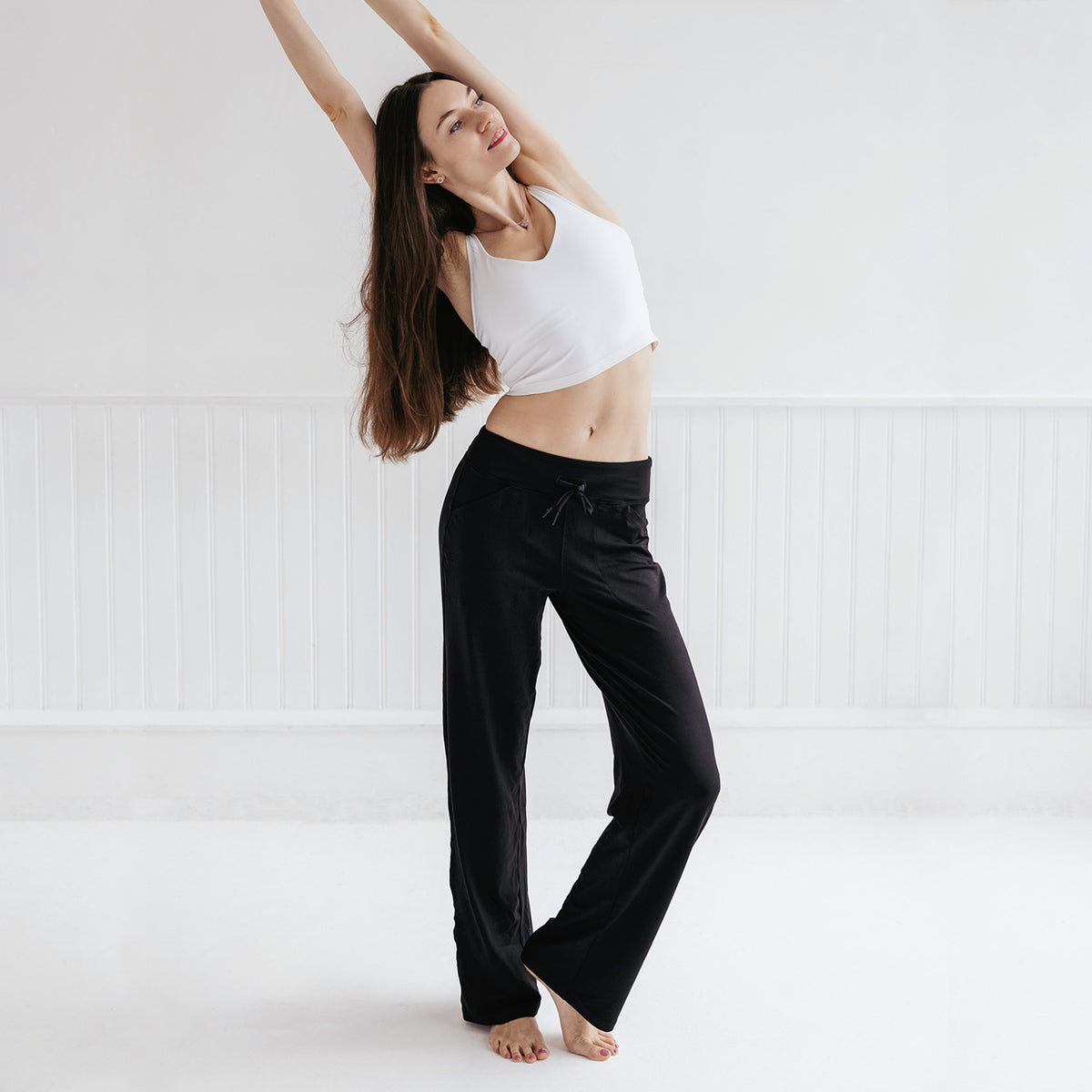  Yogipace,Petite Women's Bootcut Yoga Pants Long Workout Pant,25,Black,Size  XS : Clothing, Shoes & Jewelry