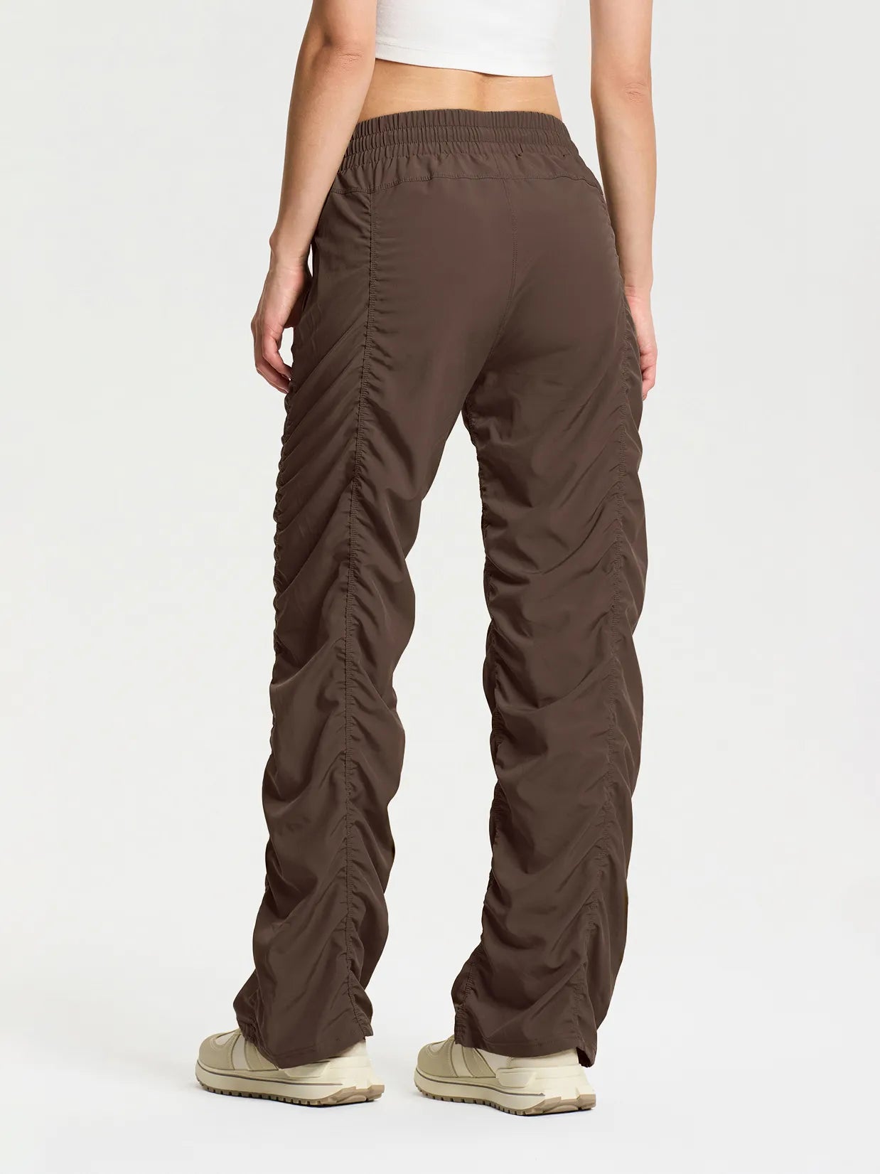 Lightweight Dance Studio Travel Pants #color_Espresso