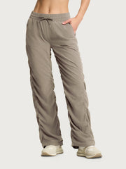 Lightweight Dance Studio Travel Pants #color_Trail Taupe